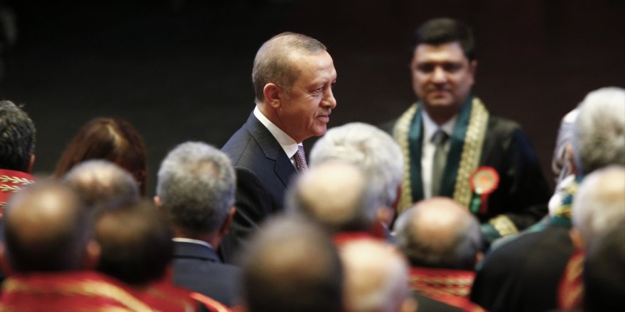 Cumhurbaşkanı Erdoğan Adli Yıl açılışında konuştu