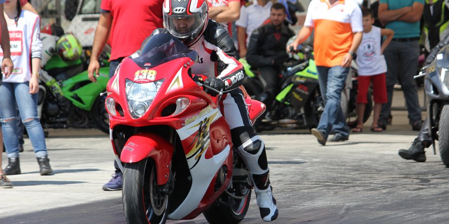 Motodrag Şampiyonası Konya'da gerçekleştirildi