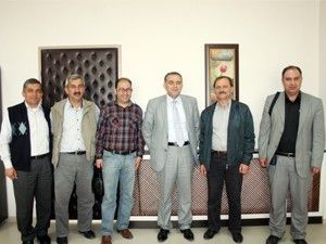 Beyşehirli GazetecilerdenDekan Çelike ziyaret