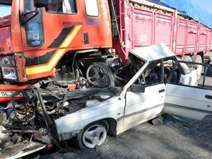Akşehir'de trafik kazası