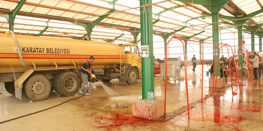 Karatay Belediyesi kurban satış ve kesim yerlerini belirledi