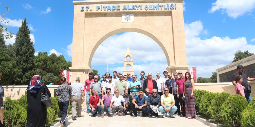 Konyalı gazeteciler Çanakkale'ye gitti