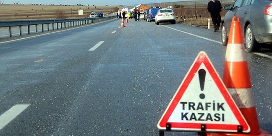 Konya'da trafik kazası: 2 yaralı