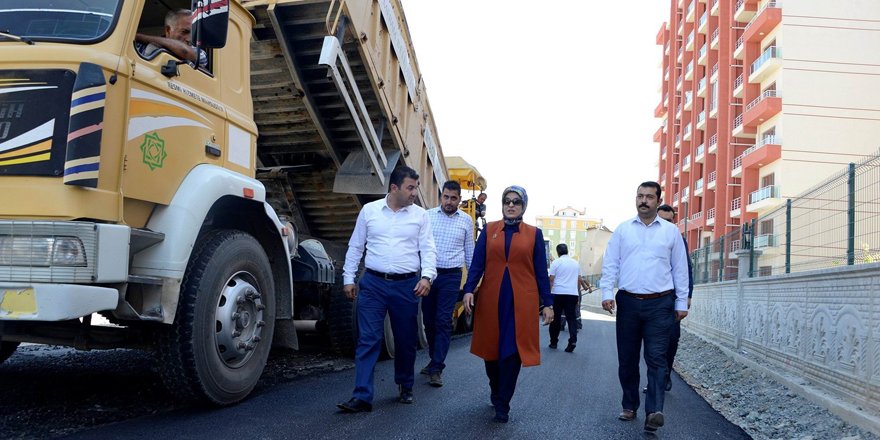 Başkan Toru, yol çalışmalarını inceledi