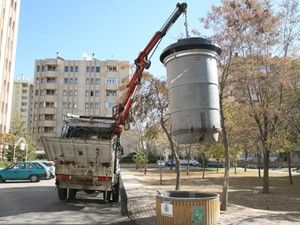 Türkiyeye örnek çöp toplama projesi