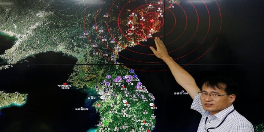 Kuzey Kore'nin nükleer testi depreme yol açtı