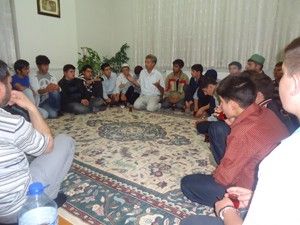 Misafir hafızlar Vana geri döndü