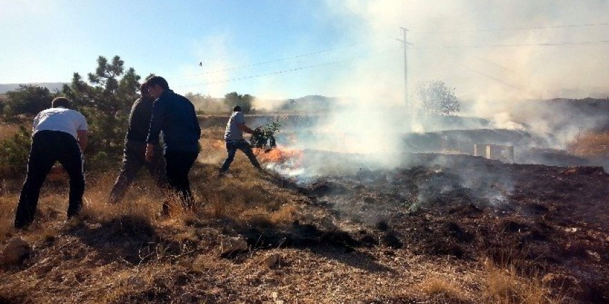 Yangına elle müdahale