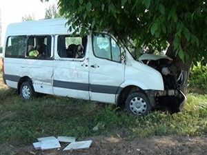 Taraftar kaza yaptı: 14 yaralı