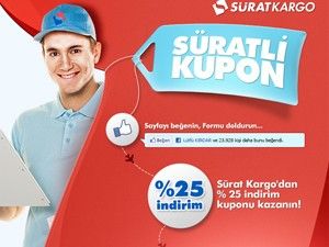 Sürat Kargodan süratli kupon