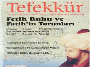 Tefekkür Dergisi’nin Mayıs ayı sayısı çıktı