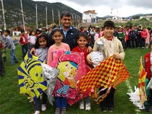 Beyşehir'de uçurtma şenliği