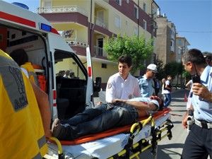 Karaman'da trafik kazası: 1 yaralı