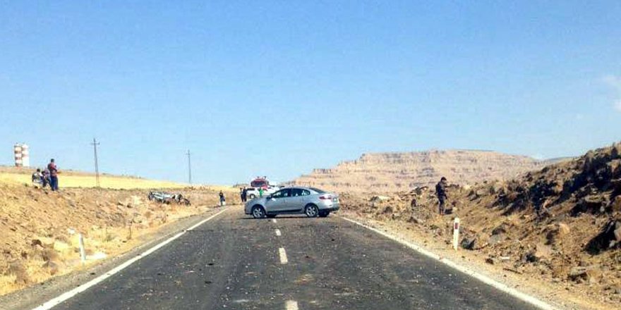 Mardin’de askeri konvoya hain tuzak