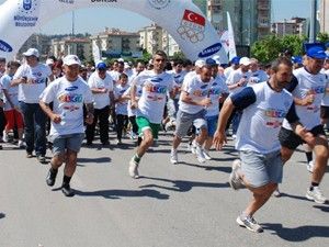 Konya, olimpik günde yürüyecek