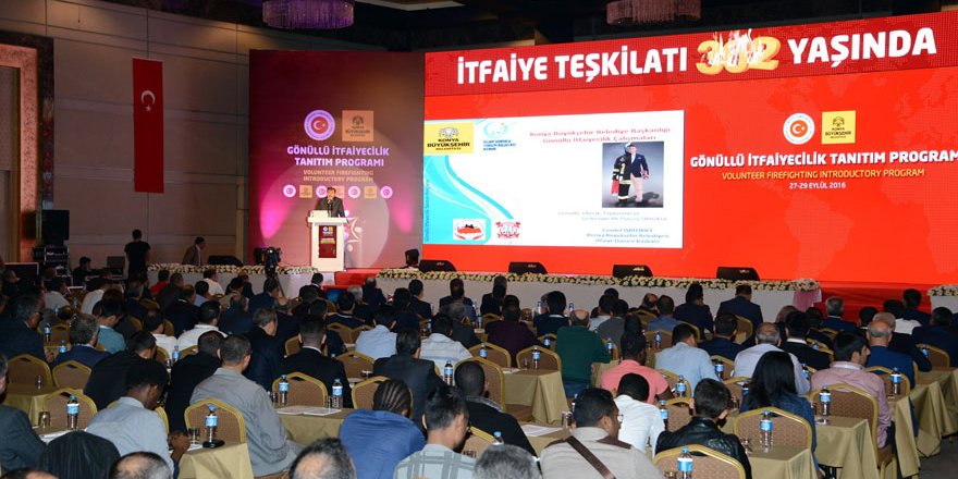 Konya’da Gönüllü İtfaiyecilik Tanıtım Programı yapıldı