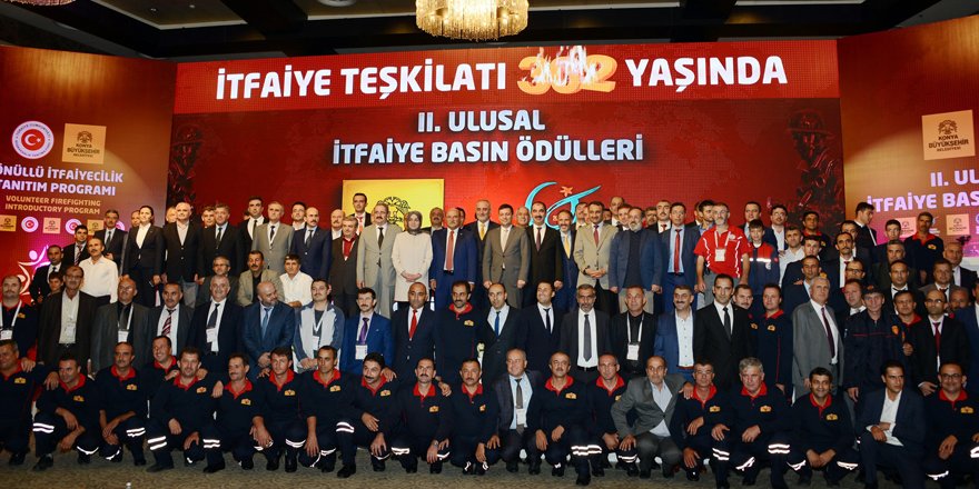 Ulusal İtfaiye Basın Ödülleri sahiplerini buldu