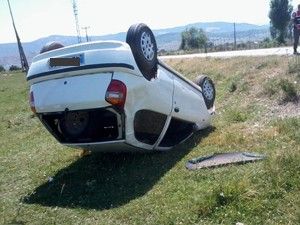 Beyşehir'de trafik kazaları: 2 yaralı