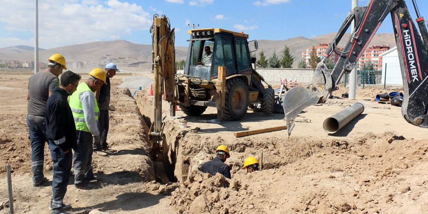 Merkezdeki 7 mahallede su şebeke çalışması tamamlandı