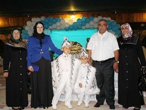 Özçıkrıkcı ailesinde sünnet heyecanı