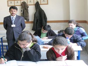 Öğrenciler, fen ve matematikte yarıştı