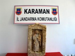 Karaman'da tarihi eser operasyonu