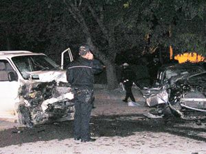 Emniyet müdürü korumaları kaza yaptı