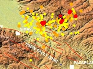 Kütahya'da 4,9'luk deprem