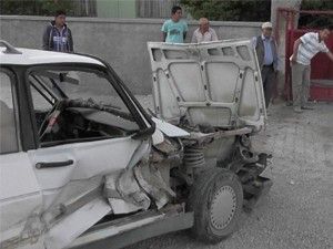 Kulu'da trafik kazası: 2 yaralı