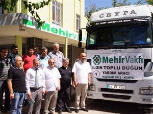 Mehir Vakfı TIR'ı Ilgın'a gitti