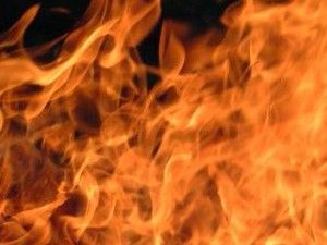 Karapınar'da tanker yangını