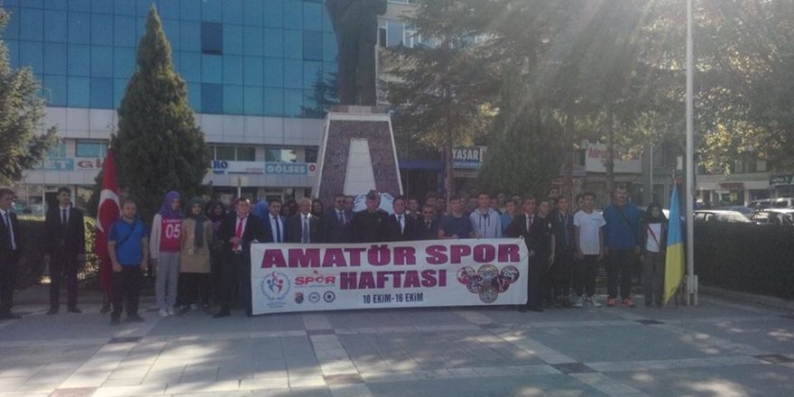 Beyşehir'de amatör spor haftası kutlamaları