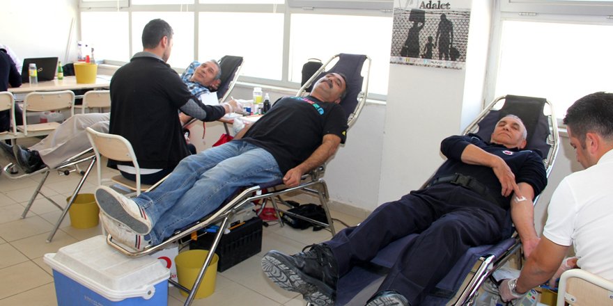 Seydişehir ceza infaz kurumunda kan bağışı