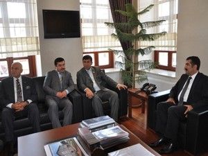 Tacik heyetten Vali Doğan'a ziyaret