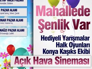 Meram, şenliklerin tamamını iptal etti