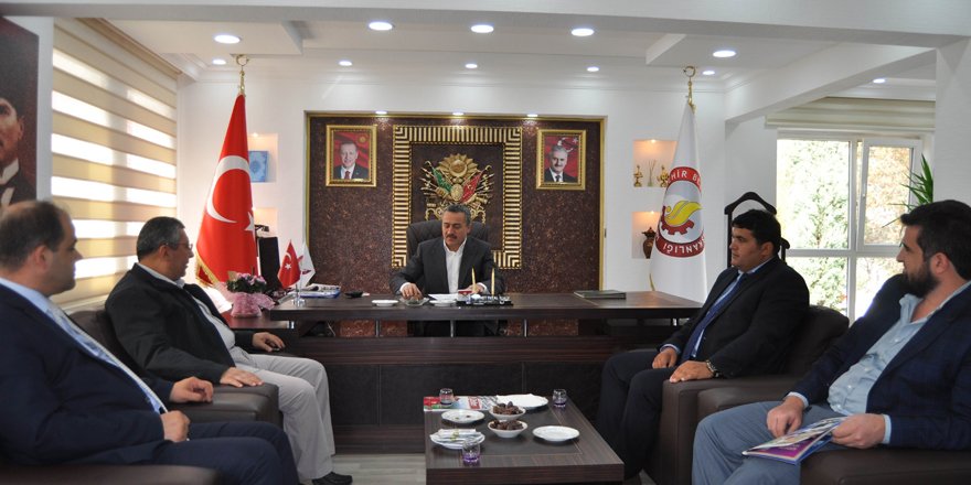 Daire Başkanı Çetiner’den Başkan Tutal’a ziyaret