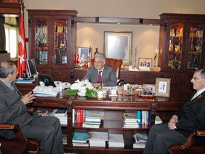 Rektör Süleyman Okudan’a ziyaretler