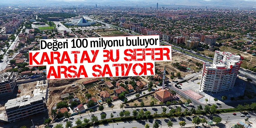 Arsa ihalesi 19 Ekim'de yapılacak.