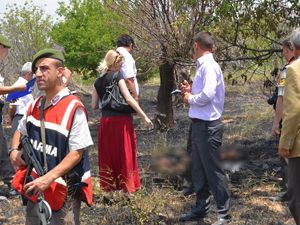 Otları yakmak isterken canından oldu