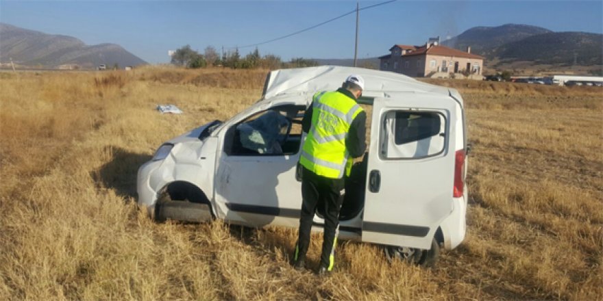 Konya yolunda kaza: 2 ölü