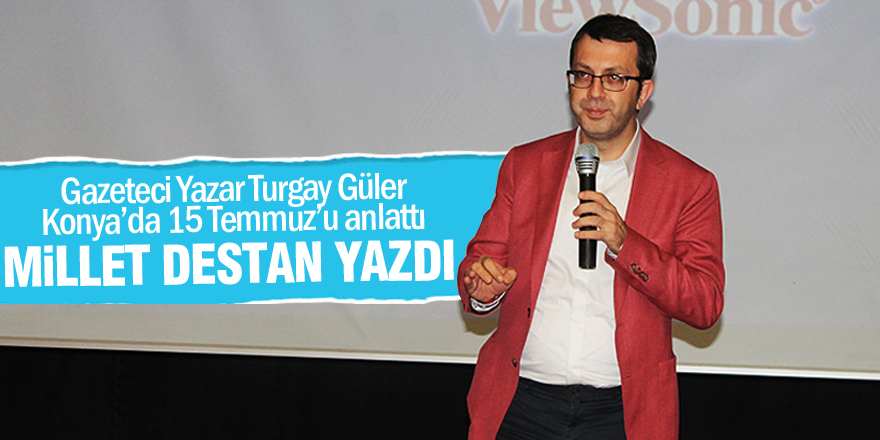 Millet destan yazdı