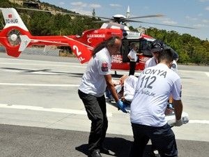 Sepetli motosiklet devrildi 1 kişi öldü, 3 kişi yaralandı