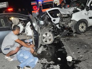 Trafik kazası: 9 yaralı