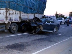 Akşehir'de trafik kazası: 1 ölü