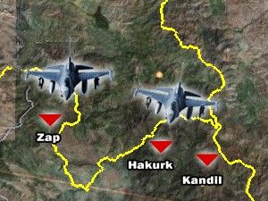 Kandil ve Zap Kampları Vuruldu