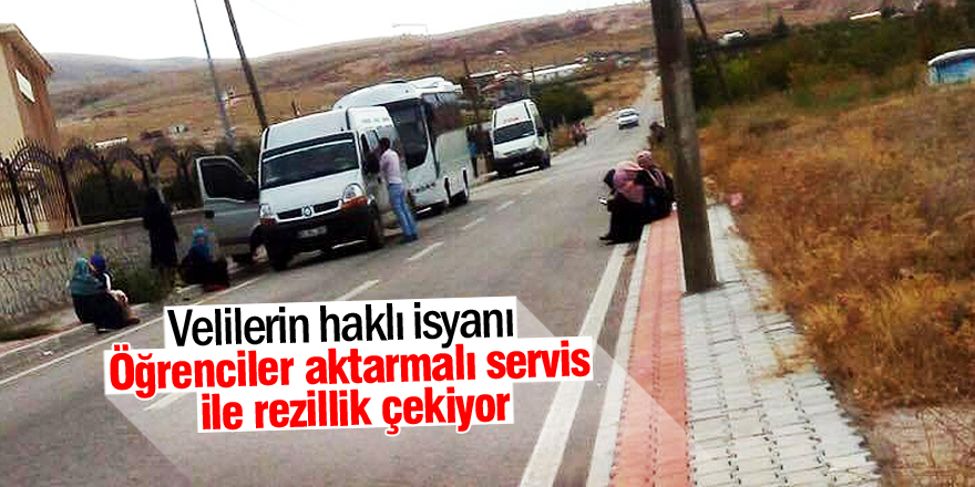 Velilerin servis isyanı