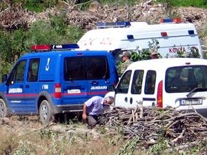Konya'da dereye giren genç boğuldu