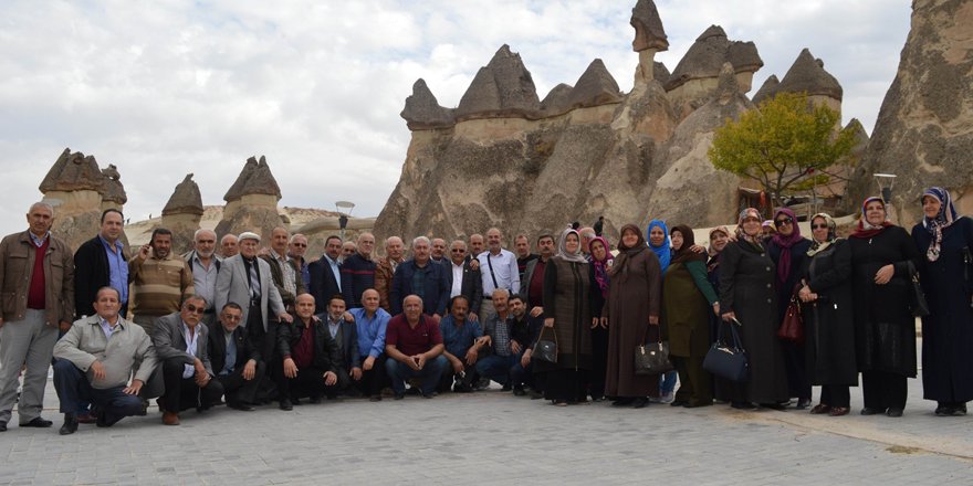 Meram muhtarları Kapadokya’yı gezdi