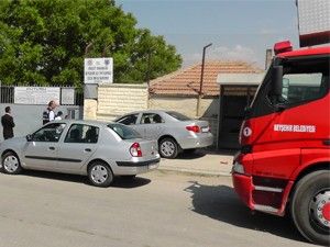 Beyşehir Cezaevinde yangın tatbikatı