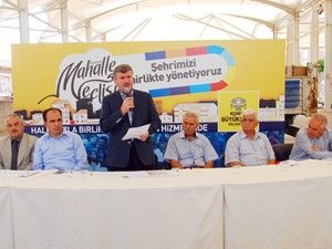 Büyükşehirin Mahalle Meclisleri sürüyor